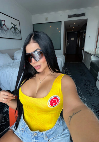 Body Selección Colombia Mundial 2026 — Talla Única S a XL
